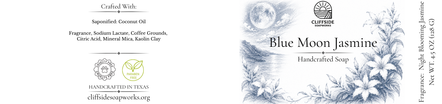 Blue Moon Jasmine- Bar Soap