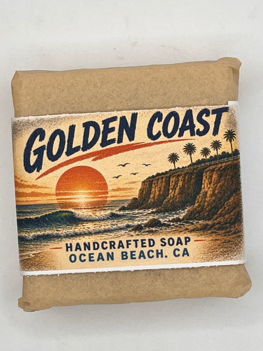 Ocean Beach, California - Golden Coast Bar Soap