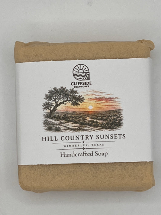 Wimberley, Texas - Hill Country Sunsets Bar Soap