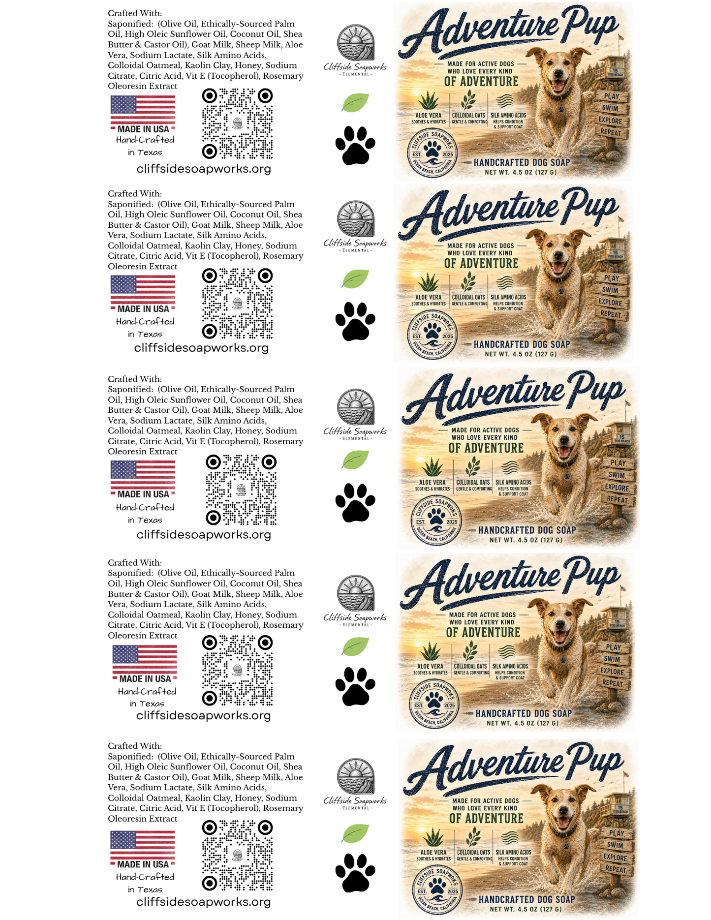 Adventure Pup Bar Soap