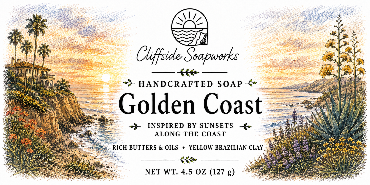 Golden Coast Bar Soap