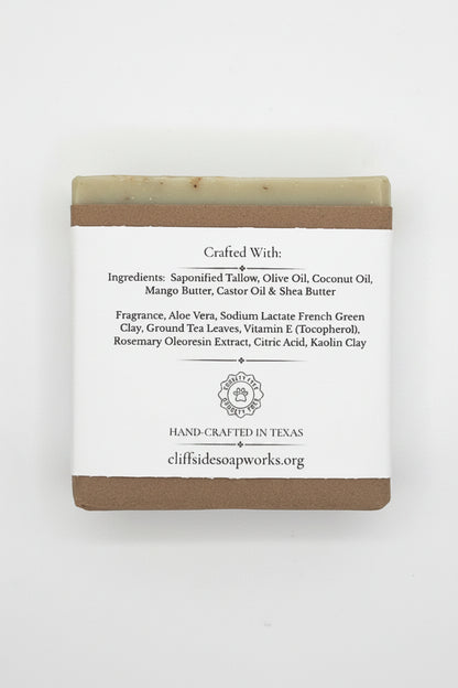 Limited Edition!  Cucumber & Tea -  Bar Soap