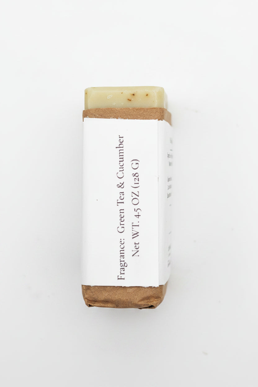 Limited Edition!  Cucumber & Tea -  Bar Soap