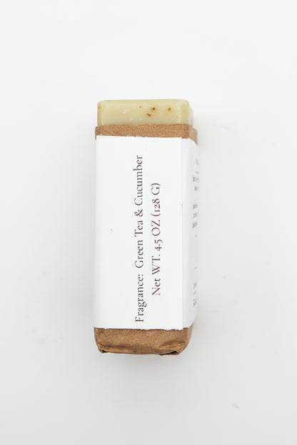 Limited Edition!  Cucumber & Tea -  Bar Soap
