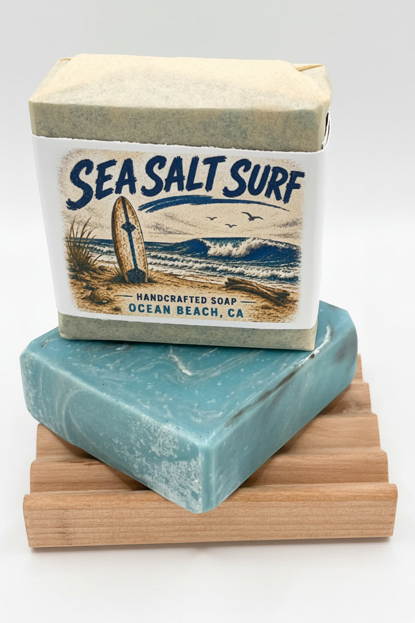 Ocean Beach, California - Sea Salt Surf Bar Soap