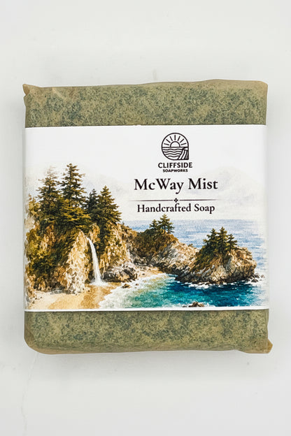 Big Sur, California - McWay Mist Bar Soap