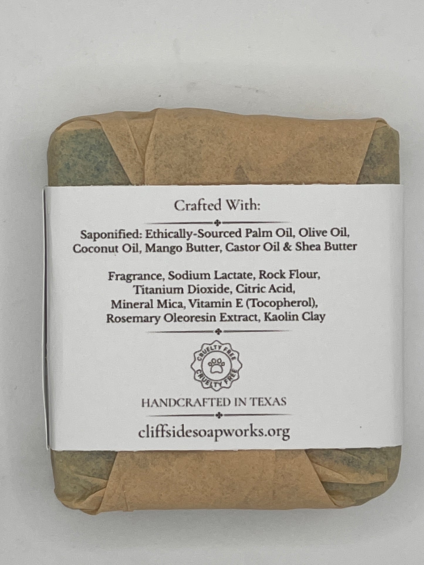 Big Sur, California - McWay Mist Bar Soap