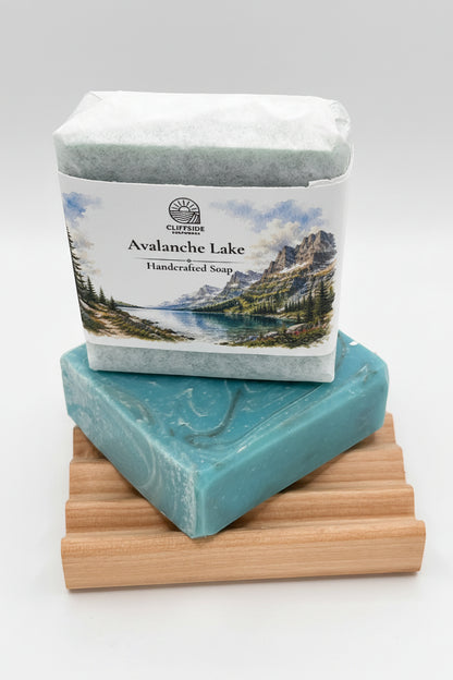 Glacier National Park, Montana - Avalanche Lake Bar Soap