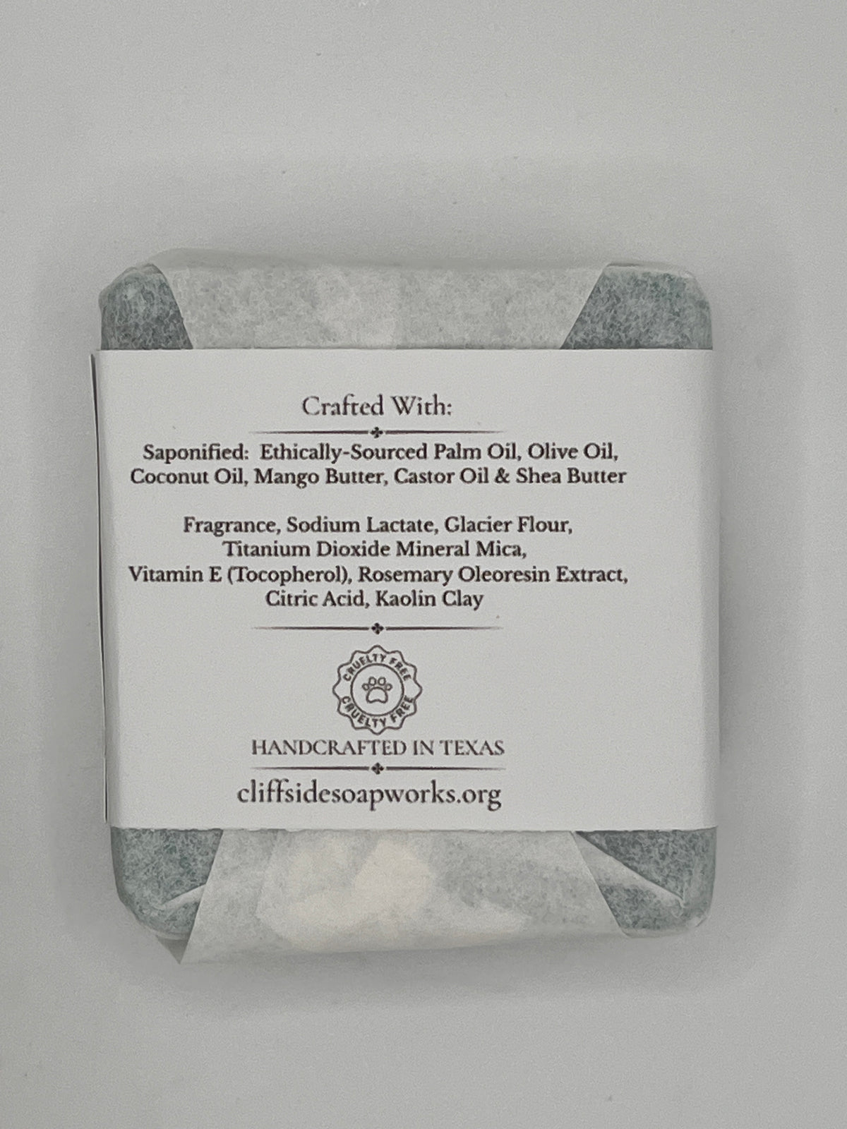 Glacier National Park, Montana - Avalanche Lake Bar Soap