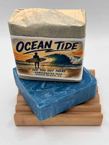 Ocean Beach, California - Ocean Tide Bar Soap