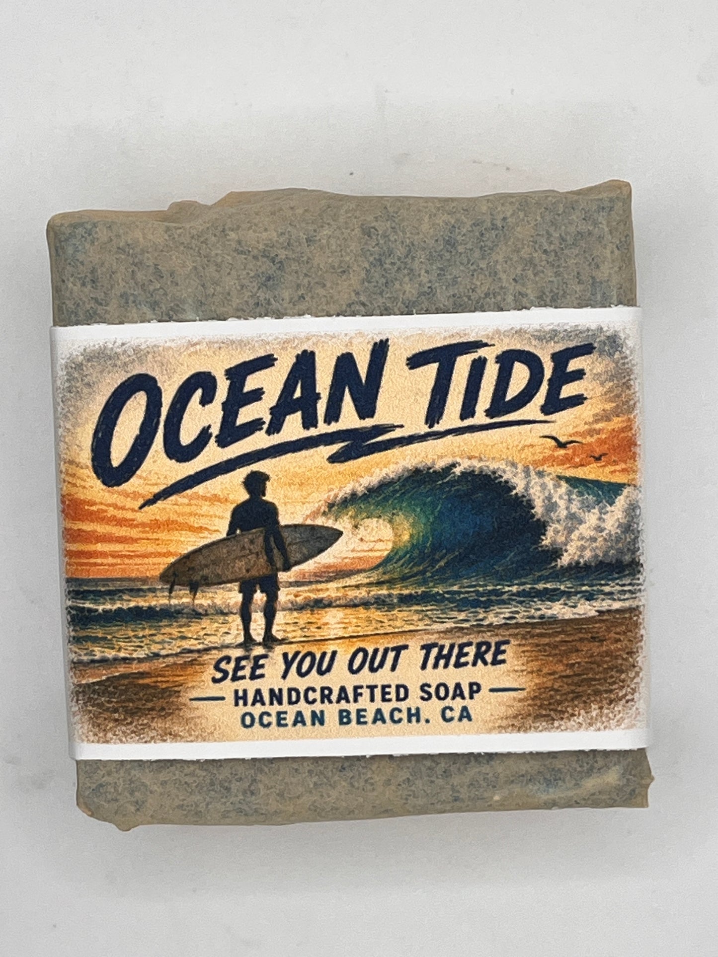 Ocean Beach, California - Ocean Tide Bar Soap