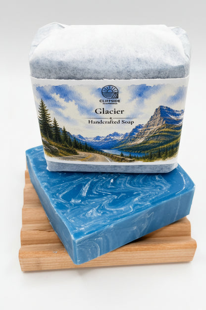 Glacier National Park, Montana - Glacier Bar Soap