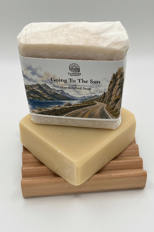 Glacier National Park, Montana - Going To The Sun Bar Soap