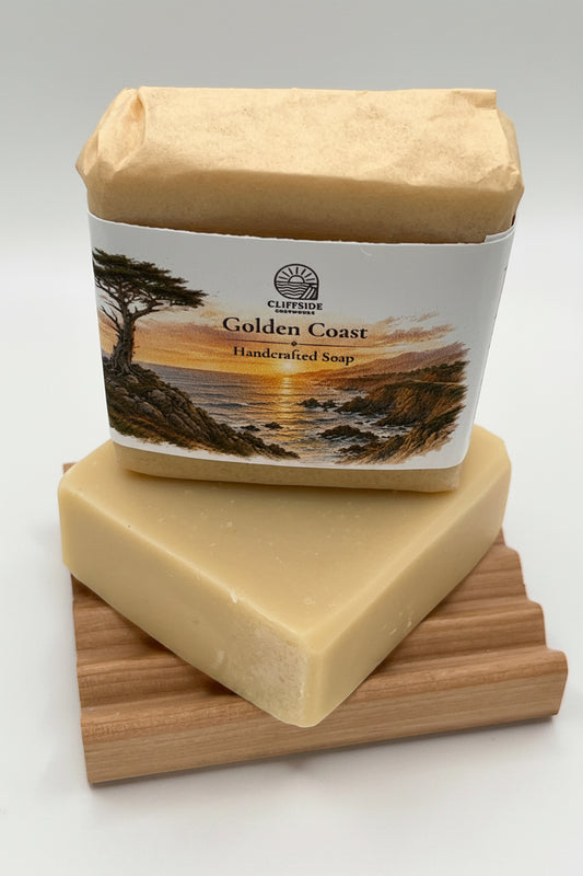 Big Sur, California - Golden Coast Bar Soap