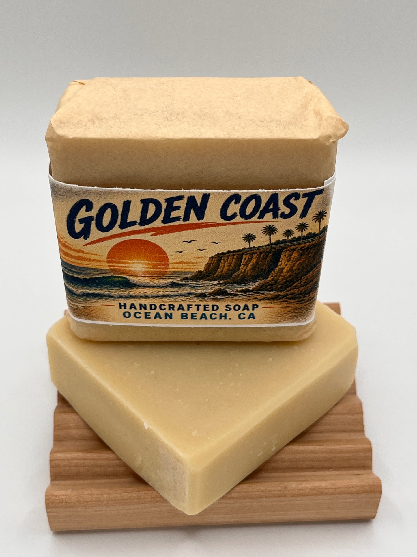 Ocean Beach, California - Golden Coast Bar Soap