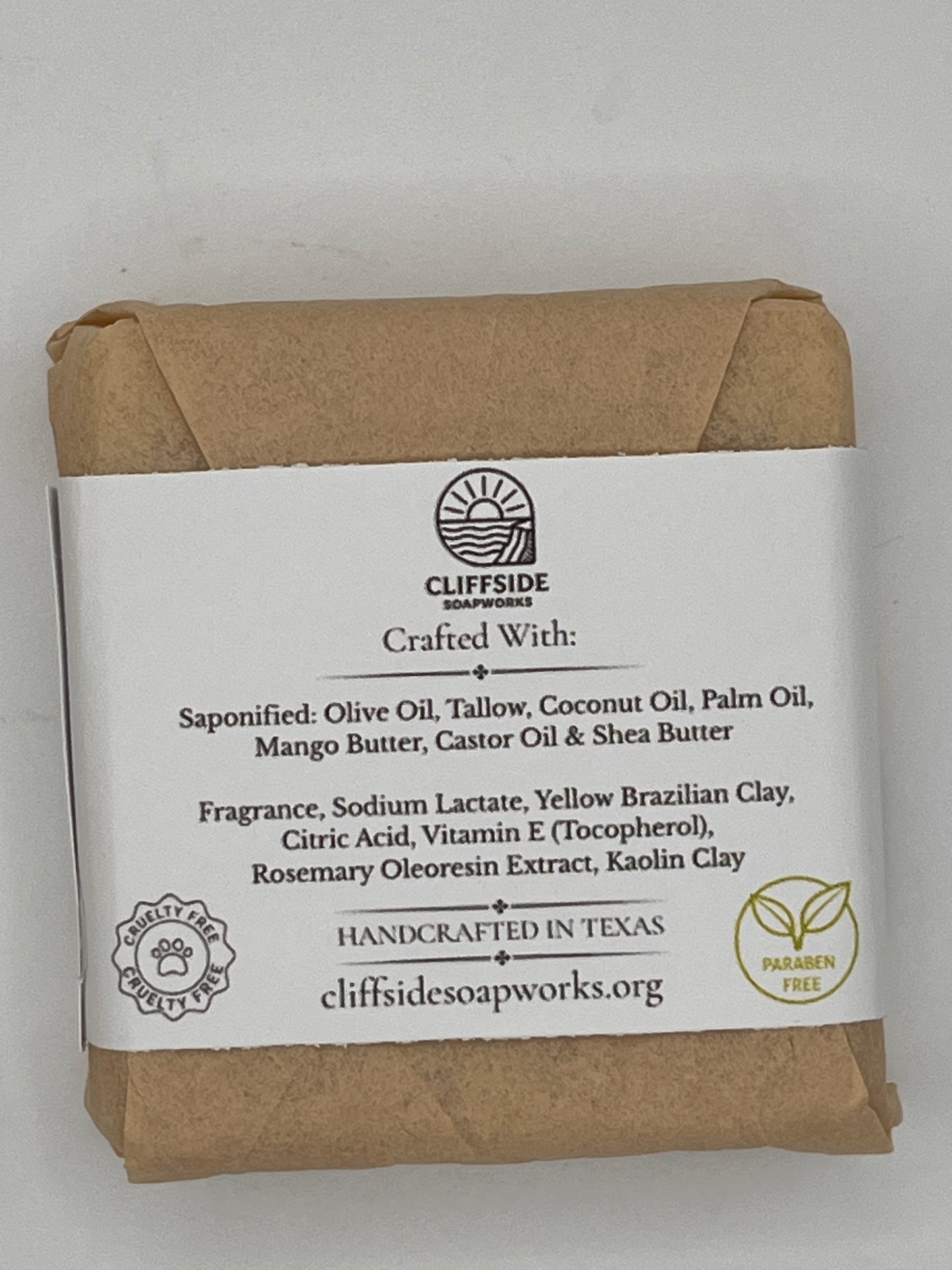 Big Sur, California - Golden Coast Bar Soap
