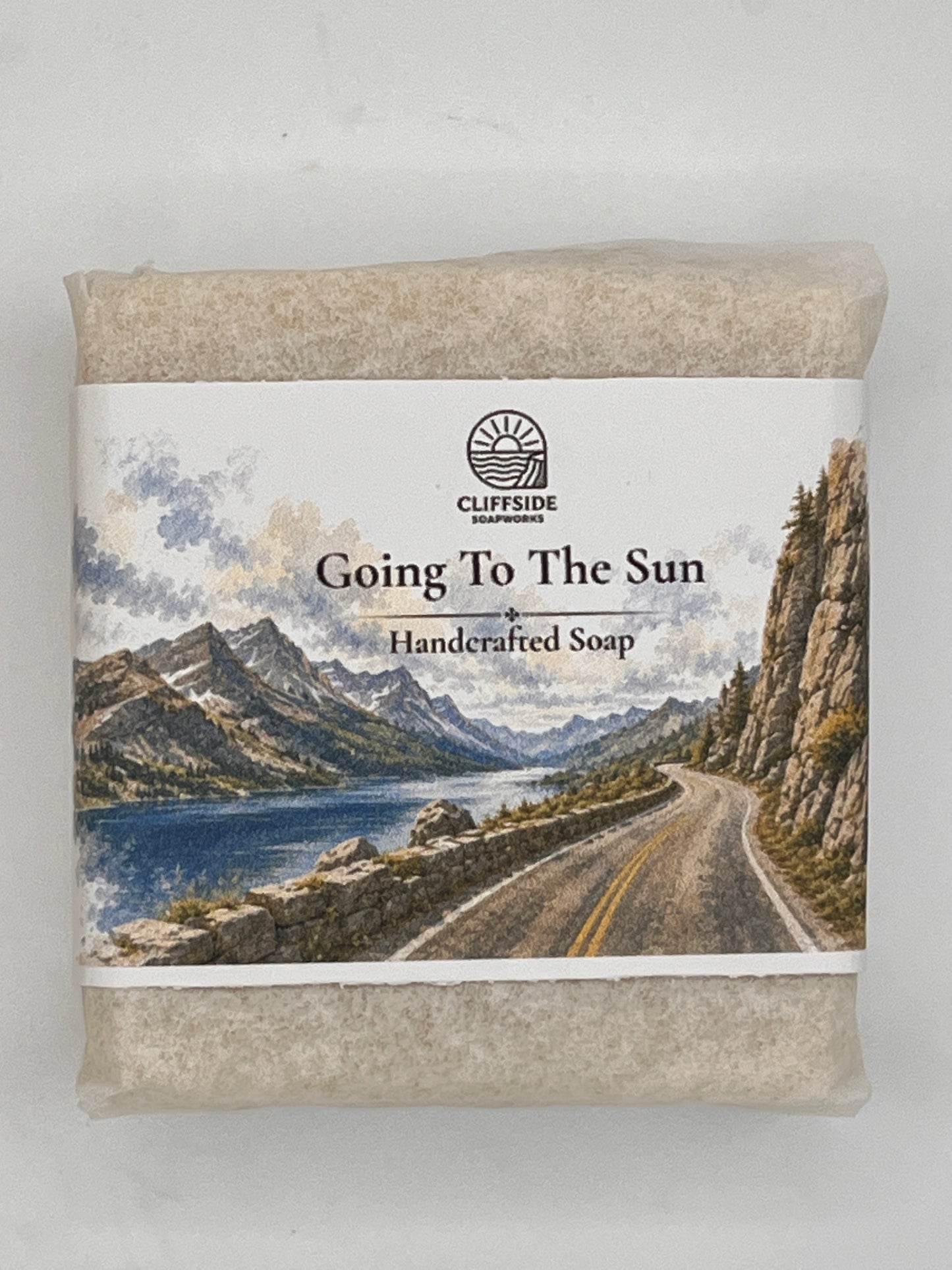 Glacier National Park, Montana - Going To The Sun Bar Soap