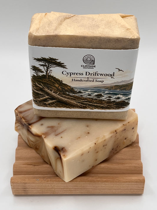 Big Sur, California - Cypress Driftwood Bar Soap