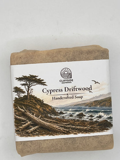 Big Sur, California - Cypress Driftwood Bar Soap