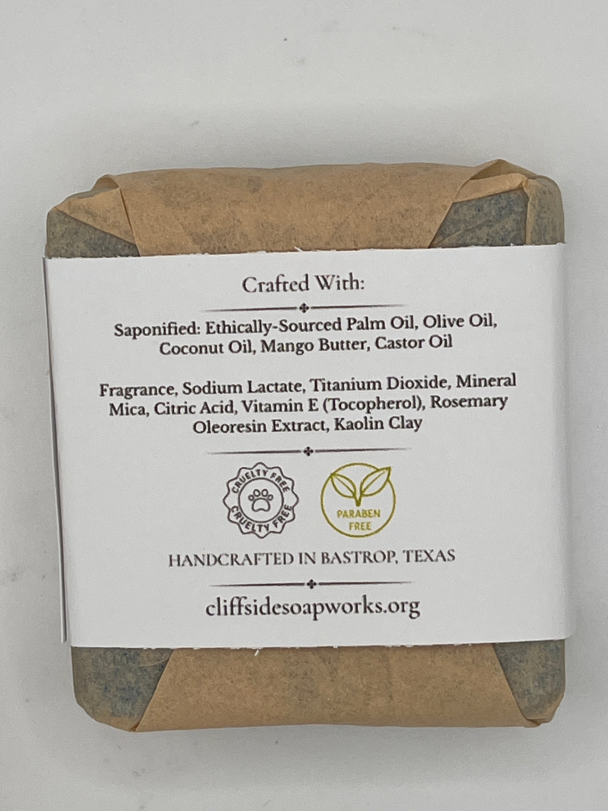 Bastrop, Texas - Oldtime 1900 Bar Soap