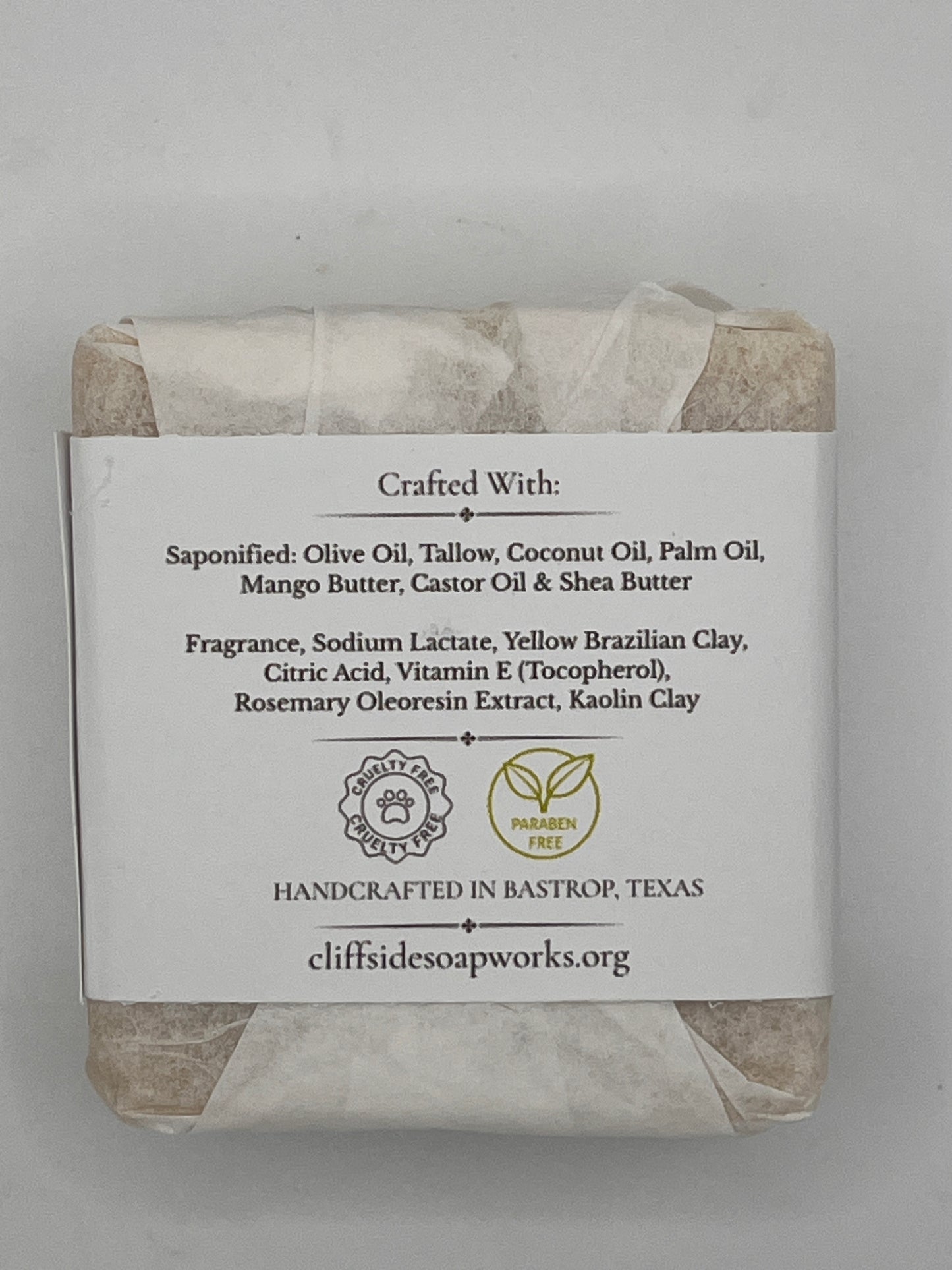Bastrop, Texas - Downtown Main Street Bar Soap