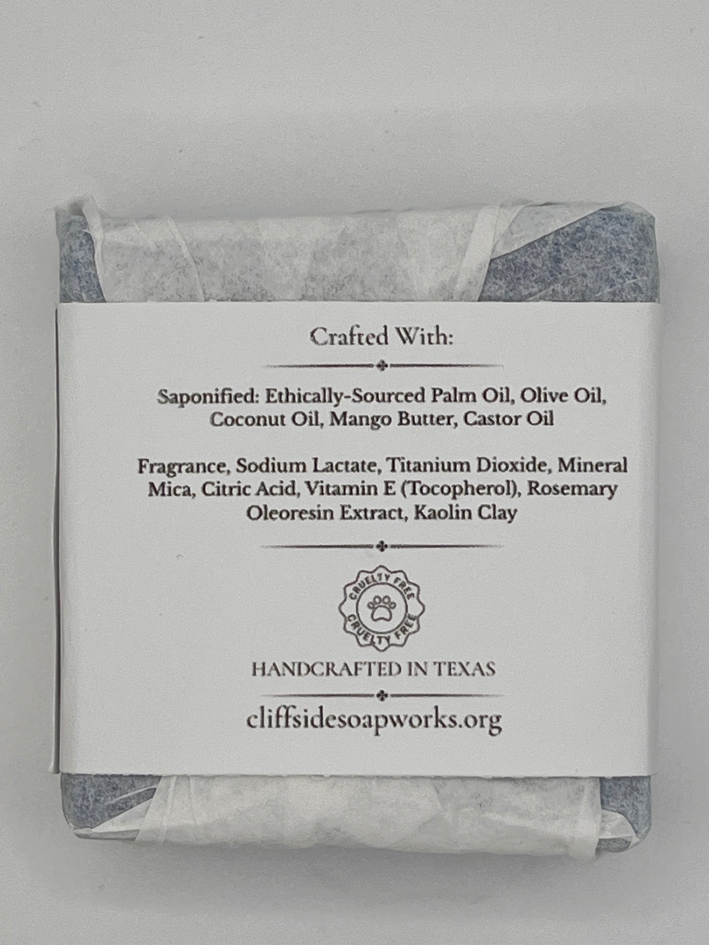 Wimberley, Texas - Jacob's Well Bar Soap