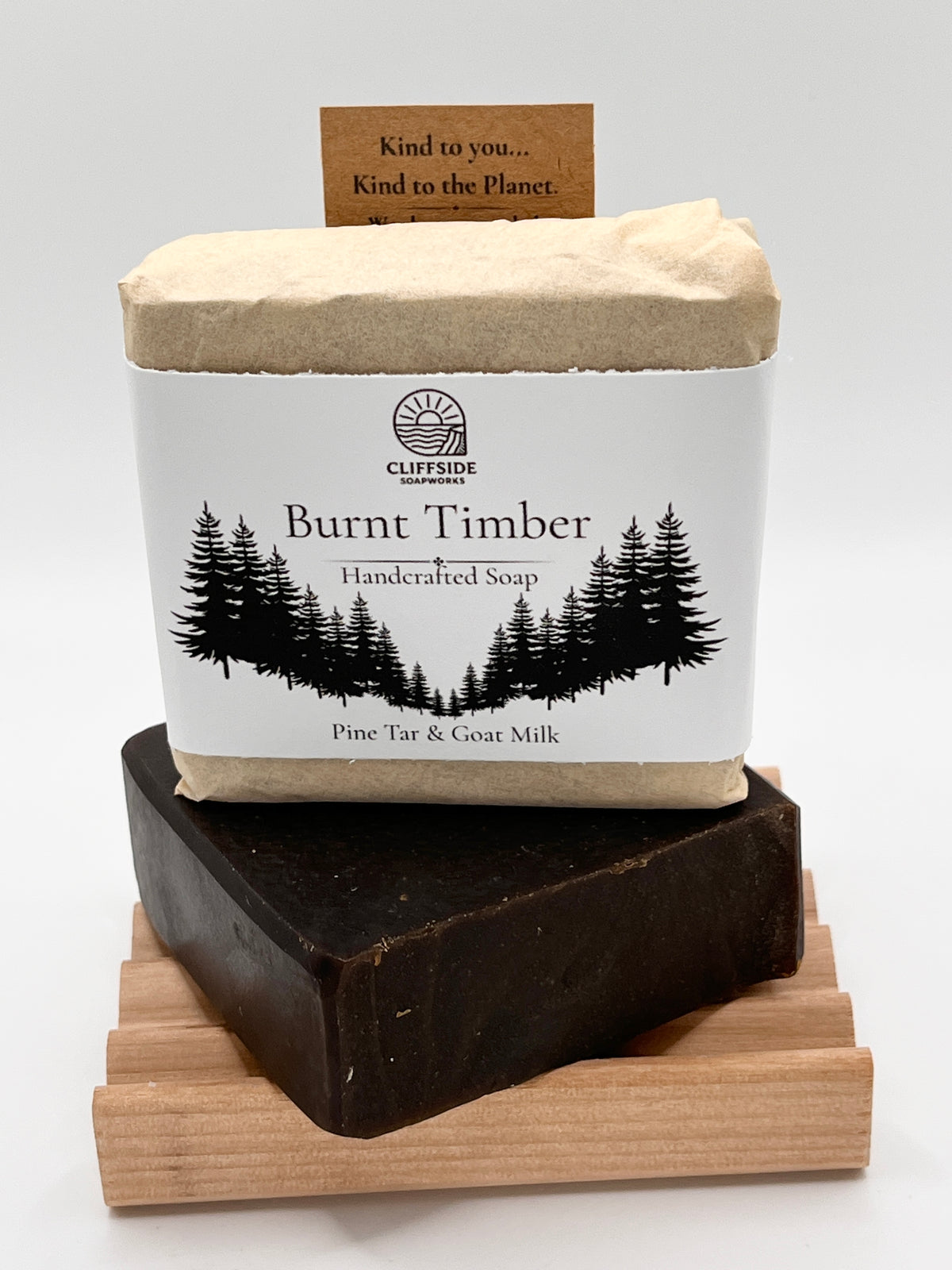 Burnt Timber-Pine Tar Soap