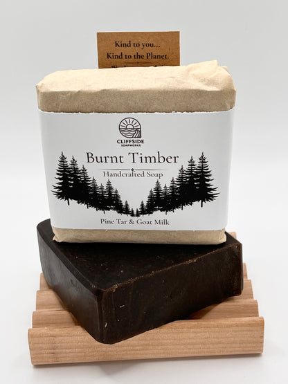 Burnt Timber-Pine Tar Soap