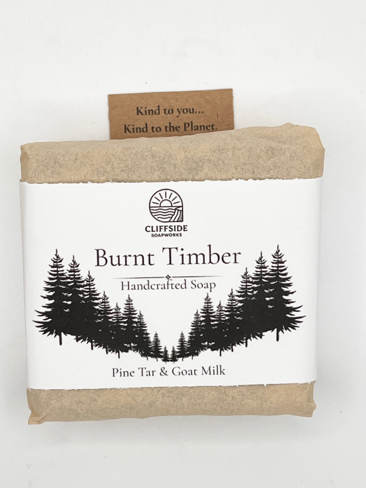 Burnt Timber-Pine Tar Soap