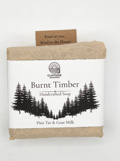 Burnt Timber-Pine Tar Soap