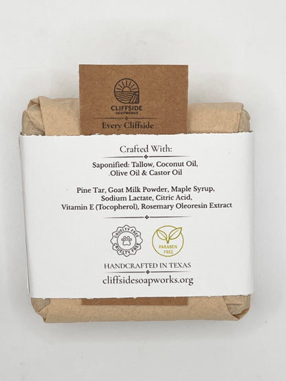 Burnt Timber-Pine Tar Soap