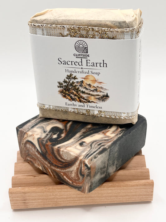 Sacred Earth-Bar Soap by Cliffside Soapworks