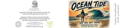 Ocean Beach, California - Ocean Tide Bar Soap