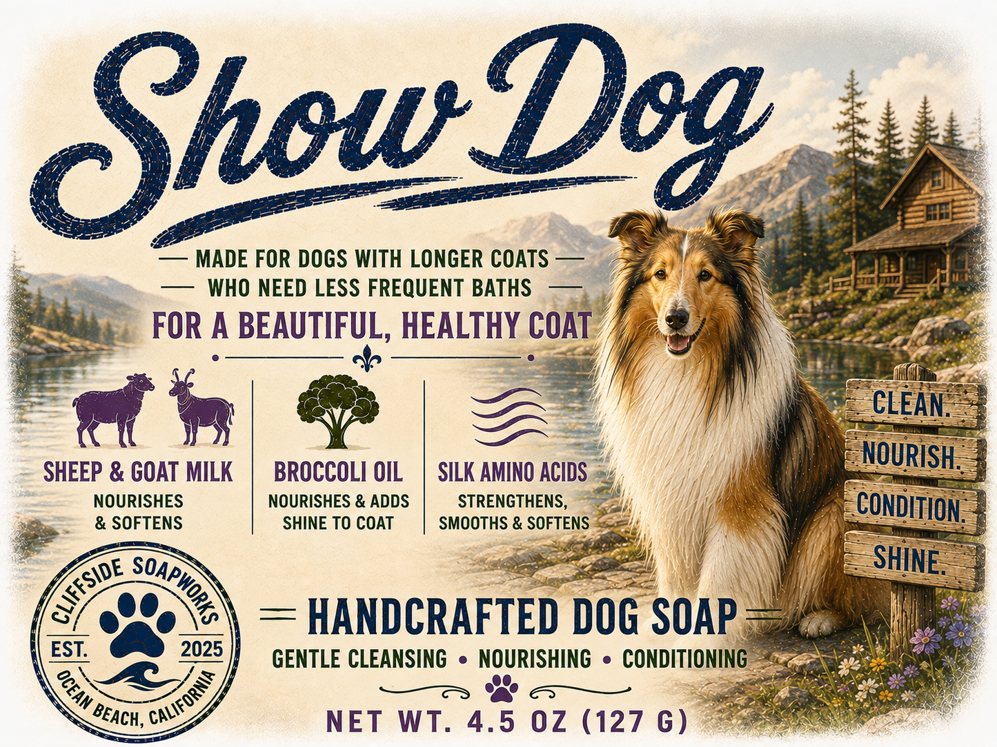 Show Dog Bar Soap